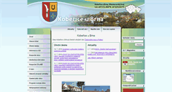 Desktop Screenshot of kobericeubrna.cz